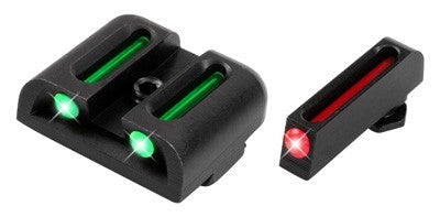 Truglo Sight Set Fiber Optic - Glock 9mm-.40 Set