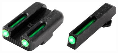 Truglo Sight Set Glock 42-43 - Tritium-fiber Optic Green