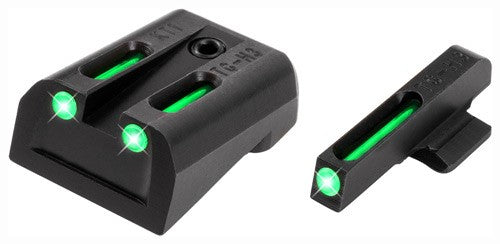 Truglo Sight Set Kimber Pistol - Tritium-fiber Optic Green