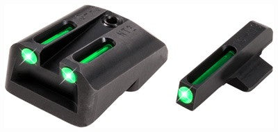 Truglo Sight Set 1911 3" - .45acp Tritium-fiber Opt. Grn