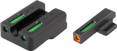 Truglo Sight Set Hk P30-sk-vp - Tfx Pro Green-orange Outline