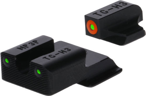 Truglo Sight Set For Glock Low - Tritium Pro Orange W-u-notch