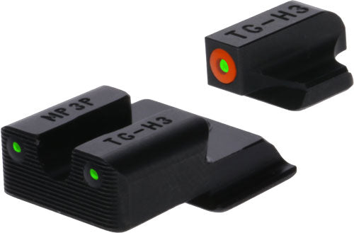 Truglo Sight Set S&w M&p - Tritium Pro Orange W-u-notch