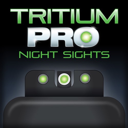 Truglo Sight Taurus Mil-slim - Tritium Pro White W- U-notch