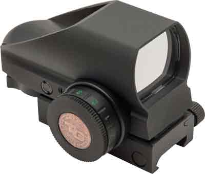 Truglo Tru-brite Red-green - Sight 4-reticle Black Matte