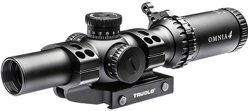 Truglo Omnia 1-4x24mm Scope - 30mm Tube Ir Sp W-1pc Mount Do