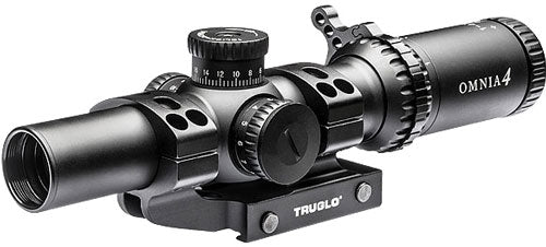Truglo Omnia 1-6x24mm Scope - 30mm Tube Ir Sp W-1pc Mount Do