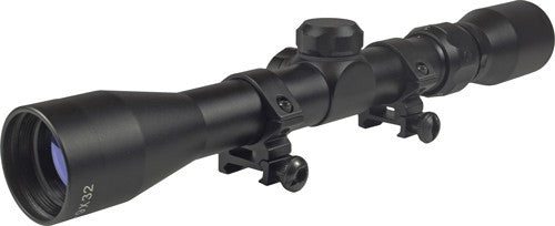 Truglo Scope Buckline 3-9x32mm - Bdc Black W-weaver Rings