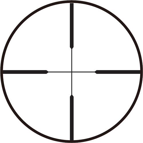 Truglo Scope Trushot 3-9x40mm - Duplex W-weaver Rings Black