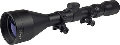 Truglo Scope Buckline 3-9x50mm - Bdc Black W-weaver Rings