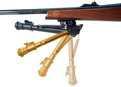 Utg Bipod Tactical Op 5.9-7.3" - Picatinny Mount W-stud Adapter 7