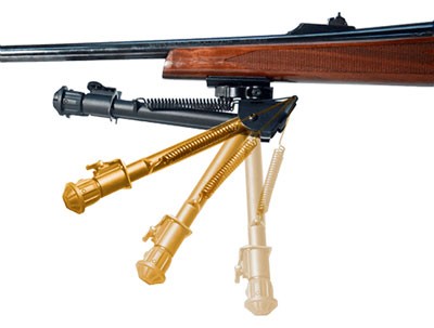 Utg Bipod Tactical Op 8-12.4" - Picatinny Mount W-stud Adapter 4