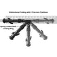 Utg Bipod Recon Flex M-lok - Matte Blk Center H 5.7"-8"