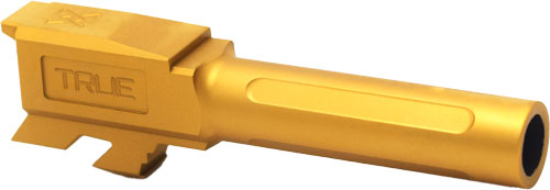 True Precision Glock 43 Barrel - Non-threaded Gold Tin