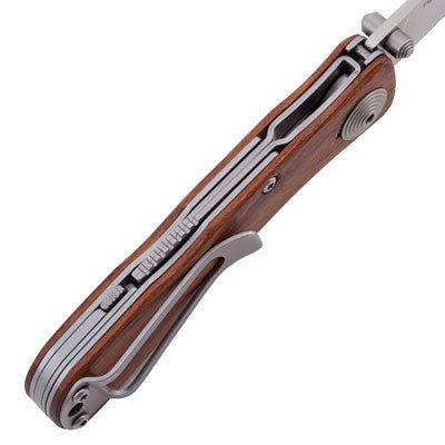Sog Knife Twitch Ii - Satin Polish Wood Handle 3