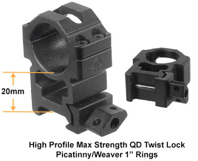 Utg Scope 6-24x50 1" Ao - 36 Color Illuminated Mil-dot