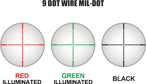 Utg Scope 6-24x50 1" Ao - 36 Color Illuminated Mil-dot 8