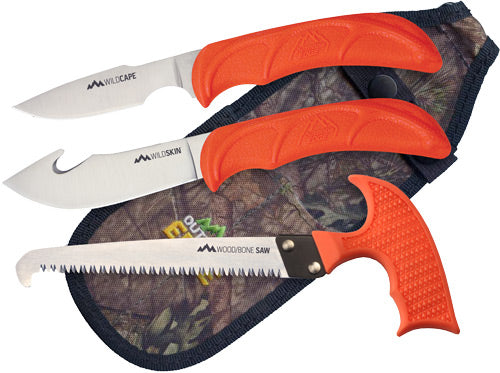 Outdoor Edge Wildguide 3 Piece - Hunting Combo W-mo Sheath