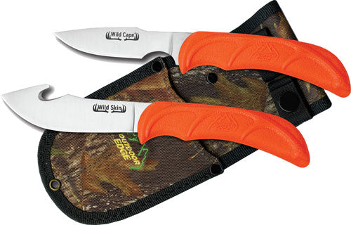 Outdoor Edge Wild Pair Skinner - -caper With Mossy Oak Sheath