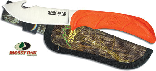 Outdoor Edge Wild Skin 4.0" - Guthook Knife W- Mo Sheath