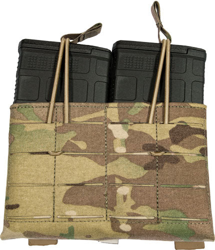 Grey Ghost Gear Double 7.62 - Mag Pouch Laminate Multicam