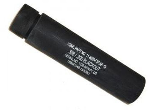 Guntec Ar308 Fake Suppressor - 5.5" 5-8x24 Threads Black