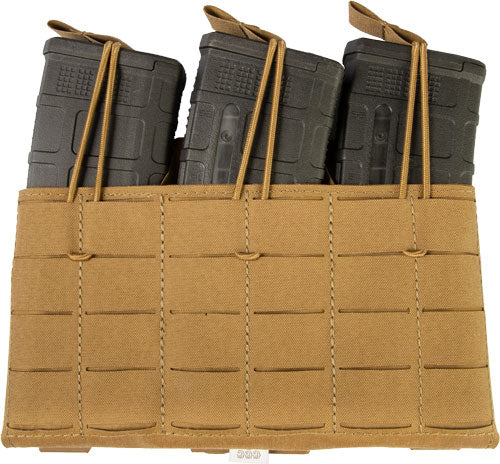 Grey Ghost Triple Mag Panel - 5.56 Mag Pouch Laminate Coyote