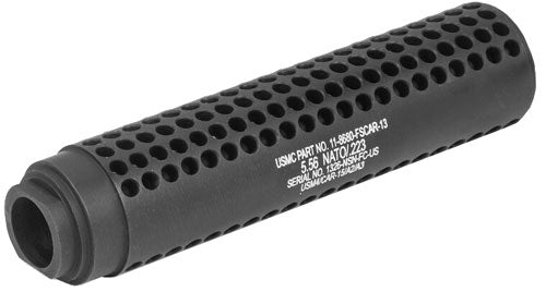 Guntec Ar15 Fake Suppressor - Socom Style 1-2x28 Tpi Black