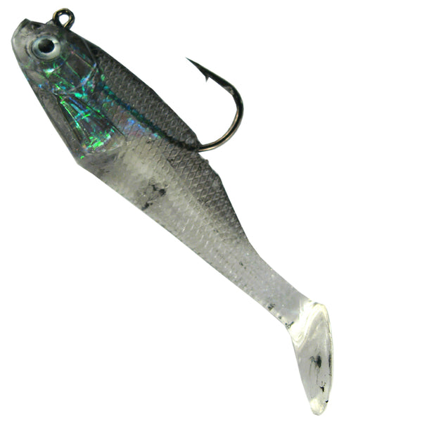 Creme Spoiler Shad Swimming Bait