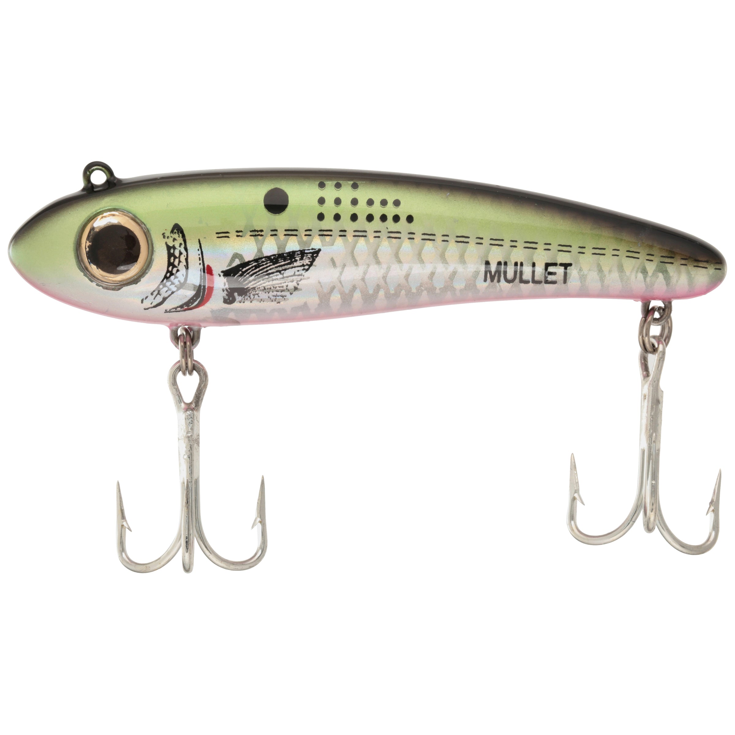 Bomber Saltwater Grade Mullet Twitchbait 3.5 inch (5/8 oz) 4