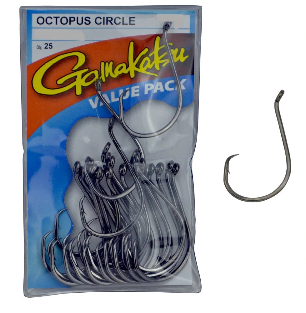 Gamakatsu Circle Octopus Hooks Value Pack