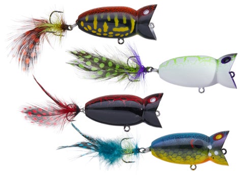 Arbogast Hula Popper 2.0 Kit 4pk. 2