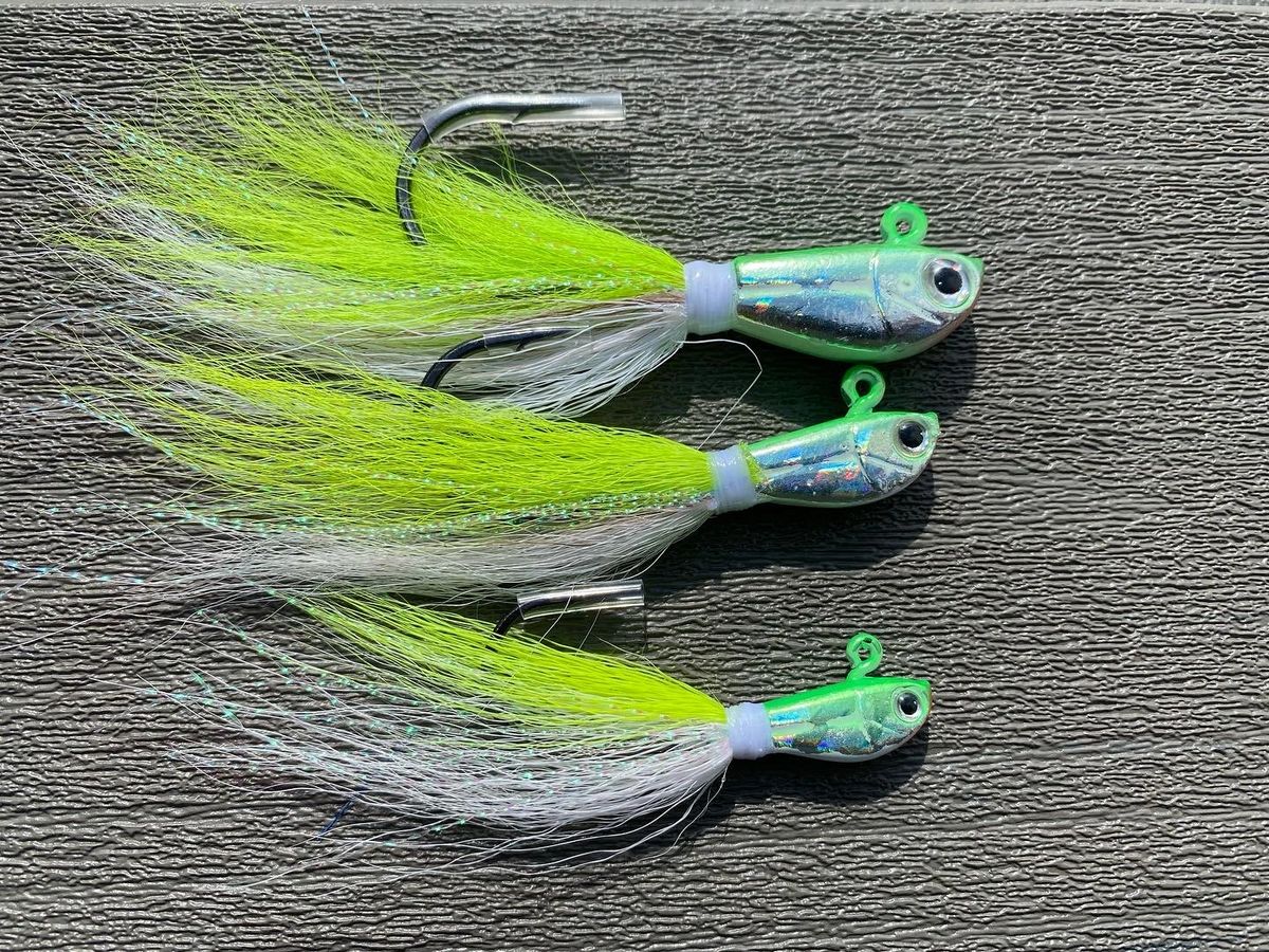 Tommy Tog Crazy Hairy Kraken Jigs
