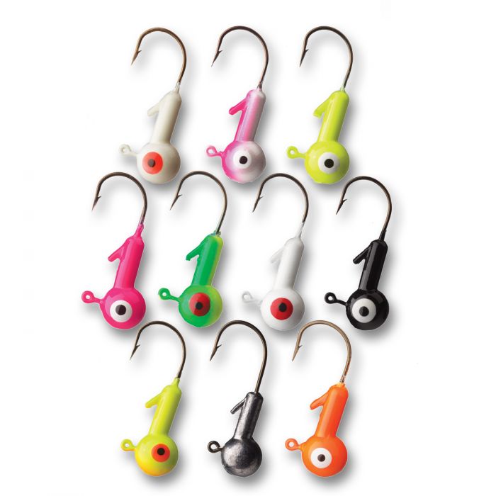 Eagle Claw Ball Head Double Eye Jig Head 1